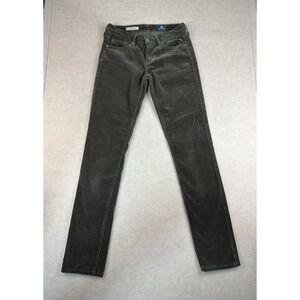 AG Corduroy Pants 24R The Stilt Calypso Exclusive Cigarette Leg Low Rise